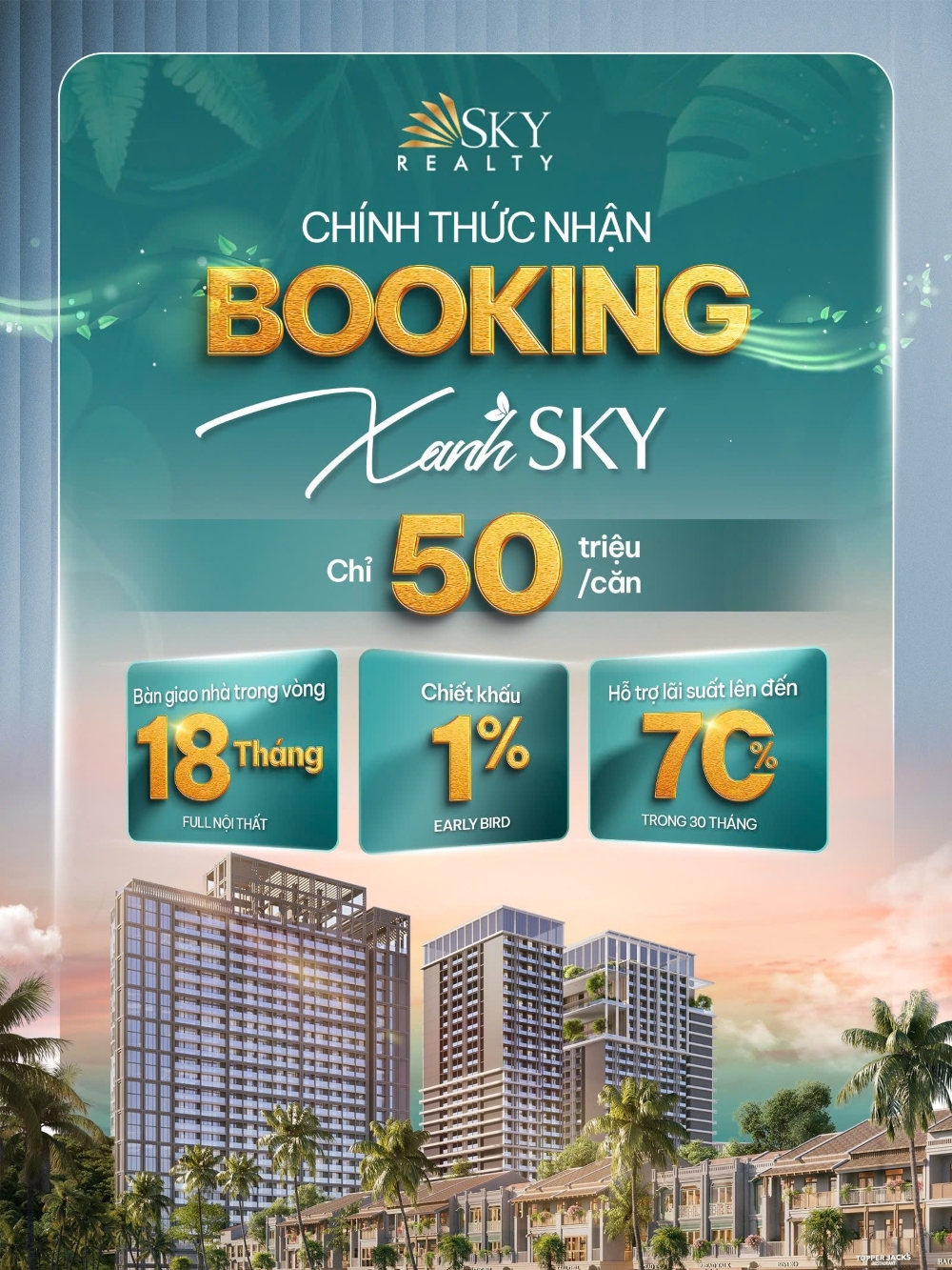Chính sách dự án SunGroup Cát Bà cho phép chọn sản phẩm trước chỉ với 50 triệu booking Chính sách dự án SunGroup Cát Bà cho phép chọn sản phẩm trước chỉ với 50 triệu booking
